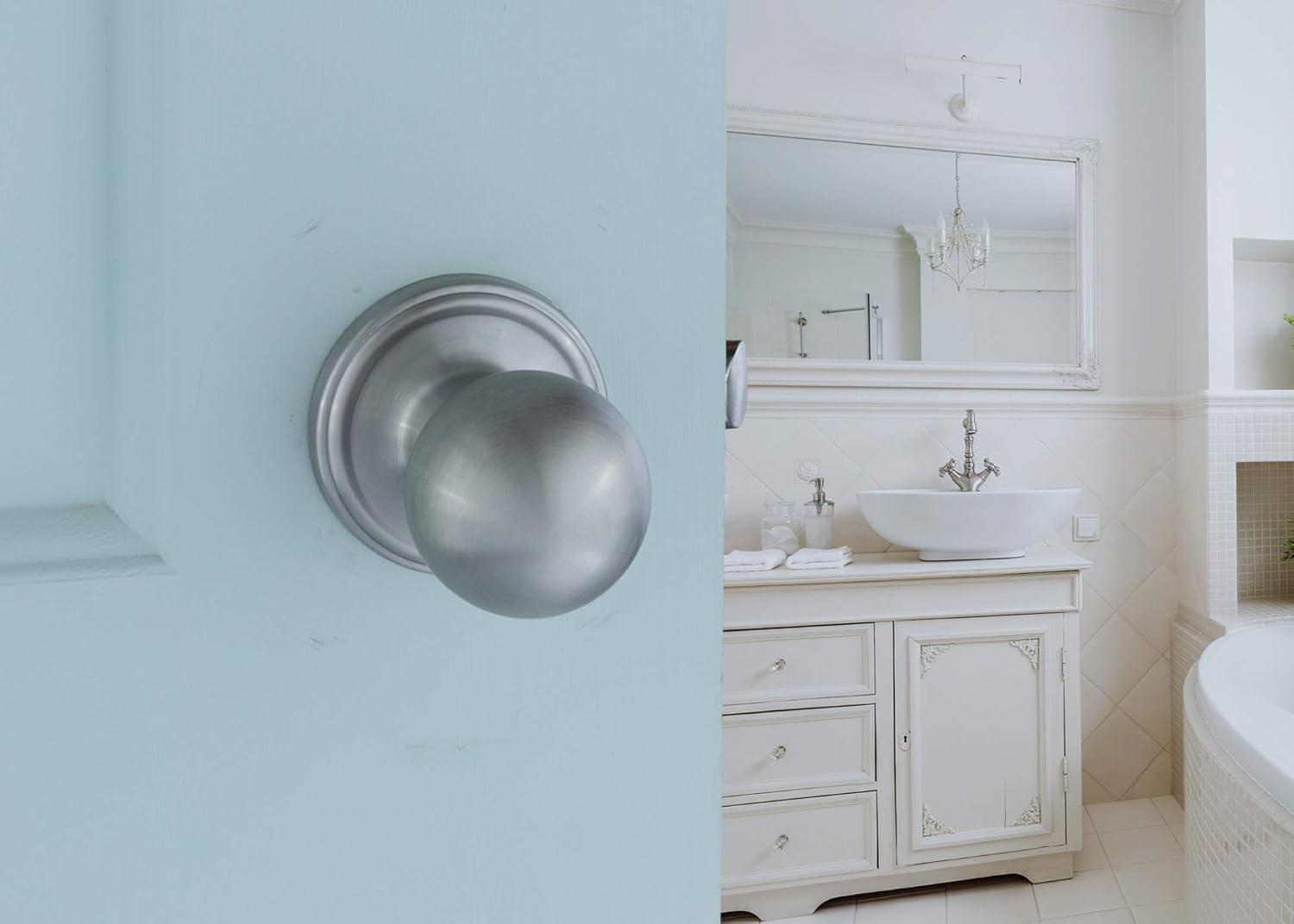 Ball Single Dummy Door Knob with Round Rosette
