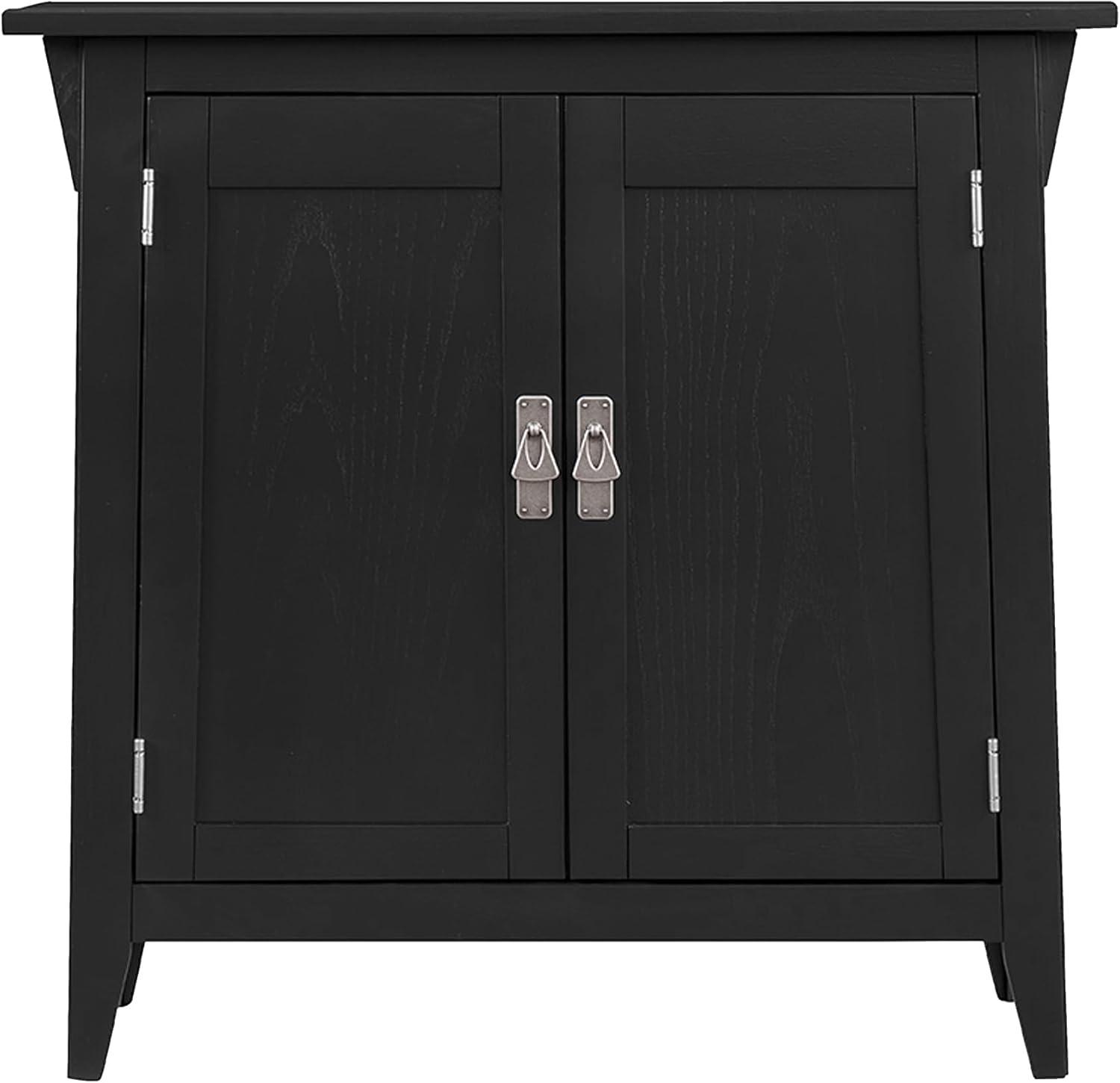 Mission Solid + Manufactured Wood Foyer Hall Cabinet Stand