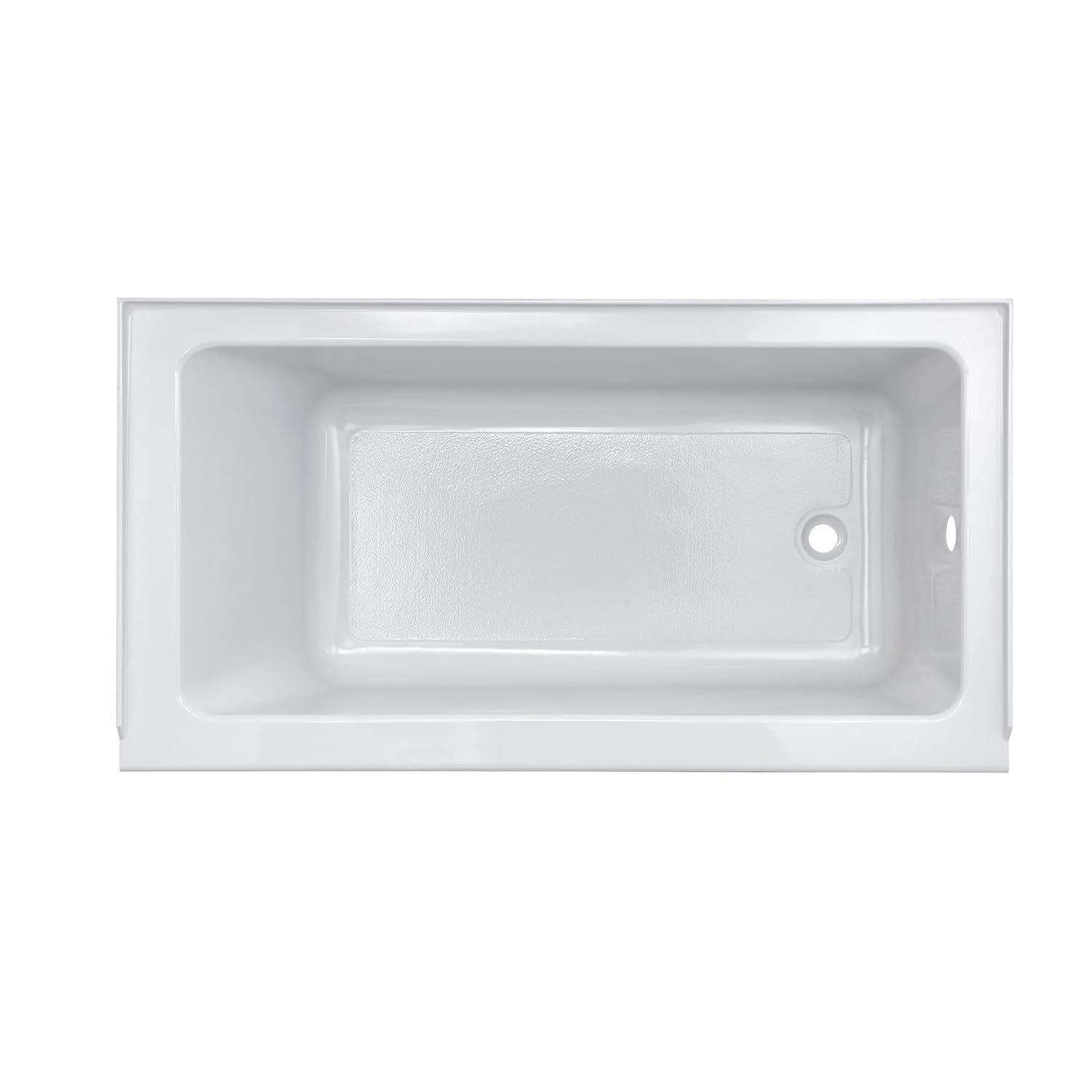 Studio 60'' x 32'' Alcove / Tile In Soaking Acrylic Bathtub