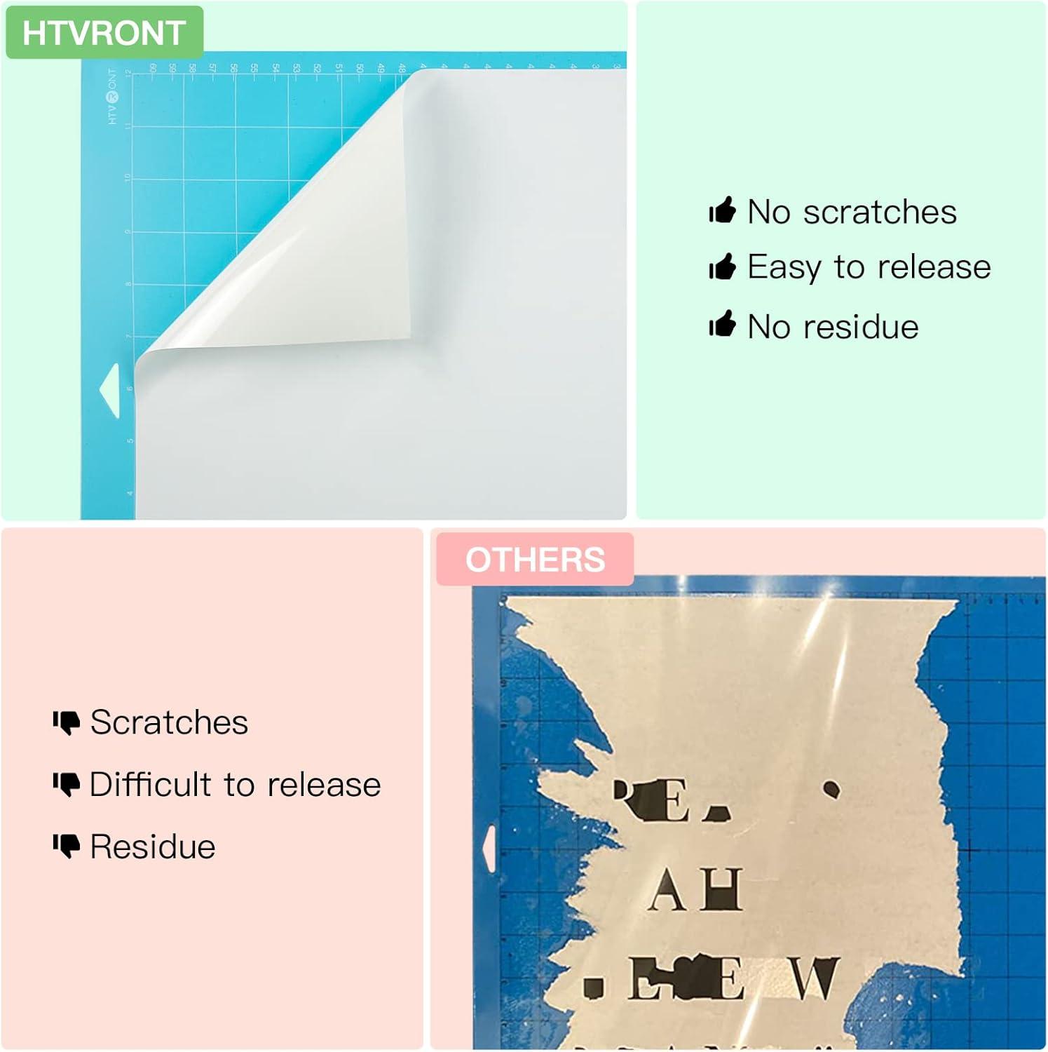 HTVRONT 3 Pack 12" x 12" Standard Grip Cutting Mat for HTVRONT Explore Air 2/Air/One/Maker