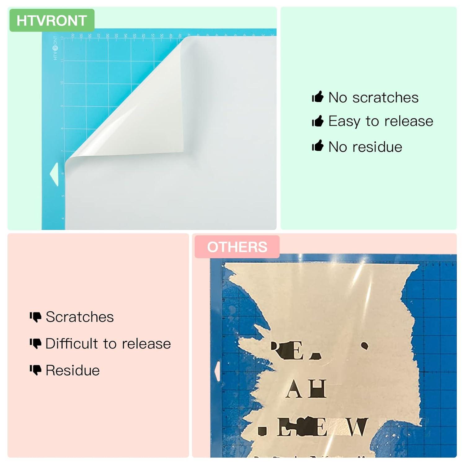 HTVRONT 3 Pack 12" x 12" Standard Grip Cutting Mat for HTVRONT Explore Air 2/Air/One/Maker