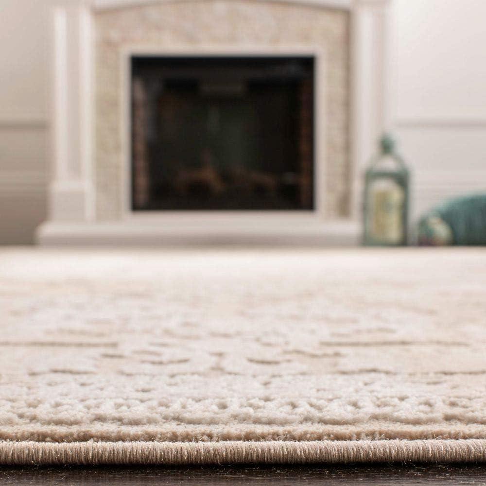 Reflection RFT664 Power Loomed Area Rug - Creme/Ivory - 8'9"x11'9" - Safavieh.