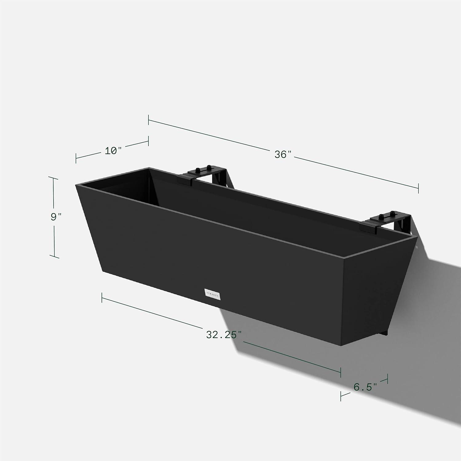 Veradek Pure Series Railing Planter & Reviews | AllModern