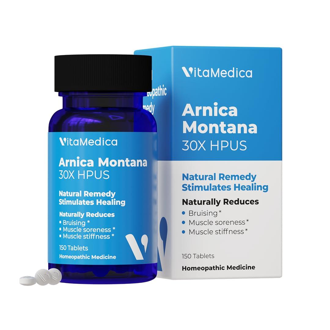 VitaMedica Arnica Montana 30X HPUS 120 TABLETS - New
