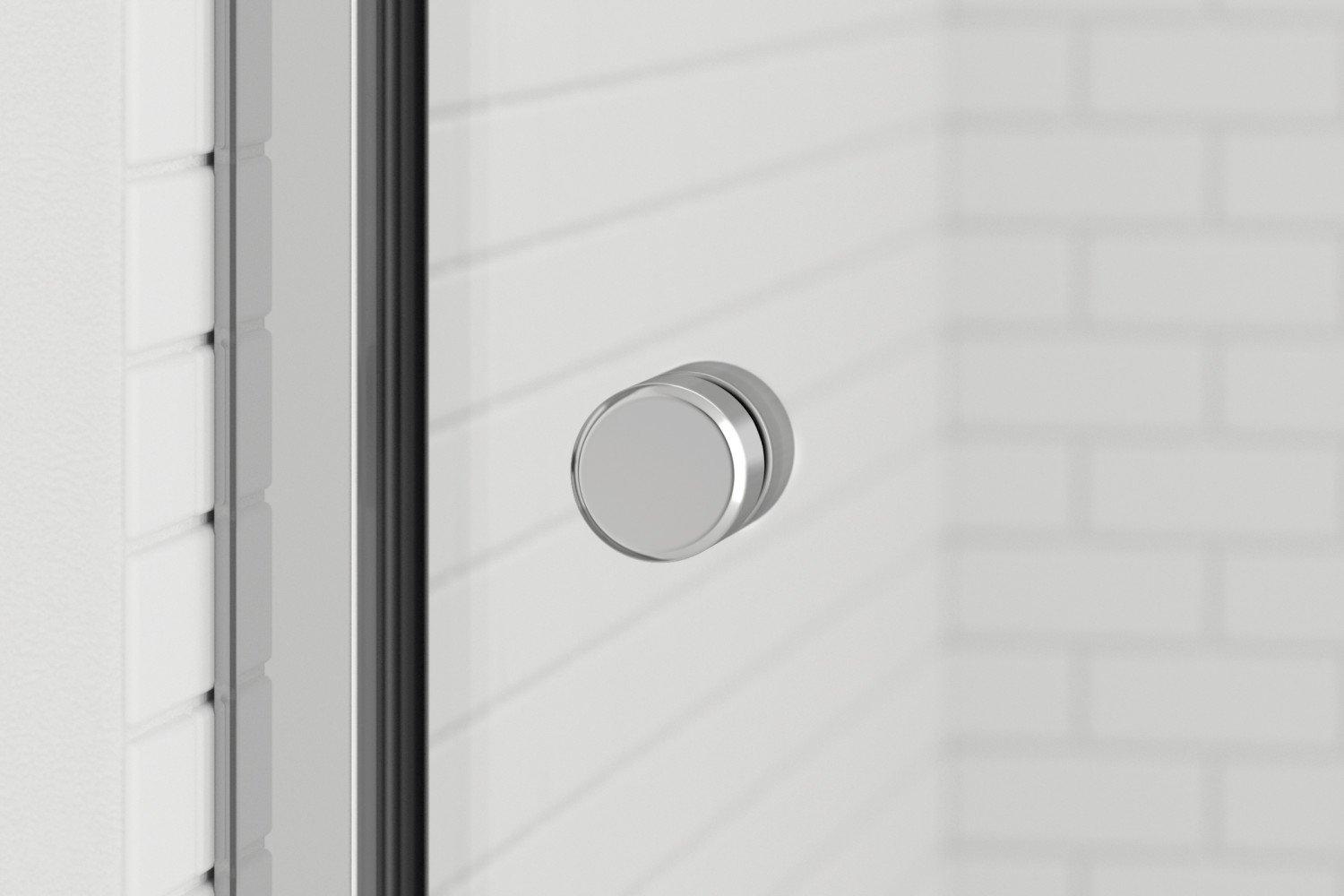 Rotolo 52" W x 70" H Semi Frameless Shower Door
