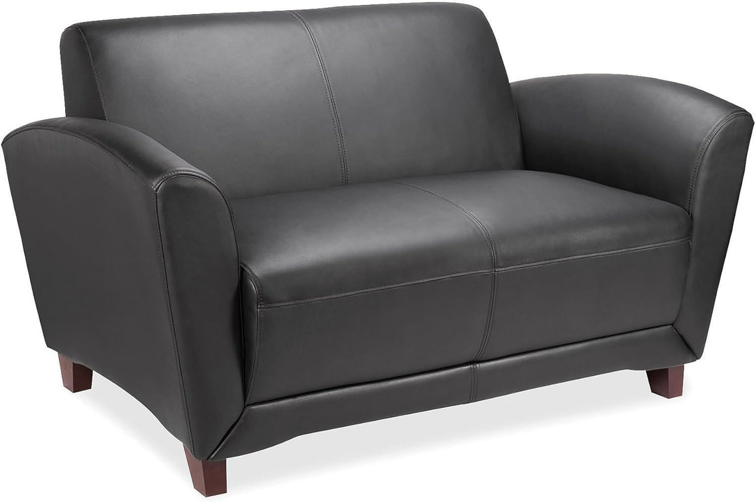 Accession Faux Leather 55'' Reception Sofa