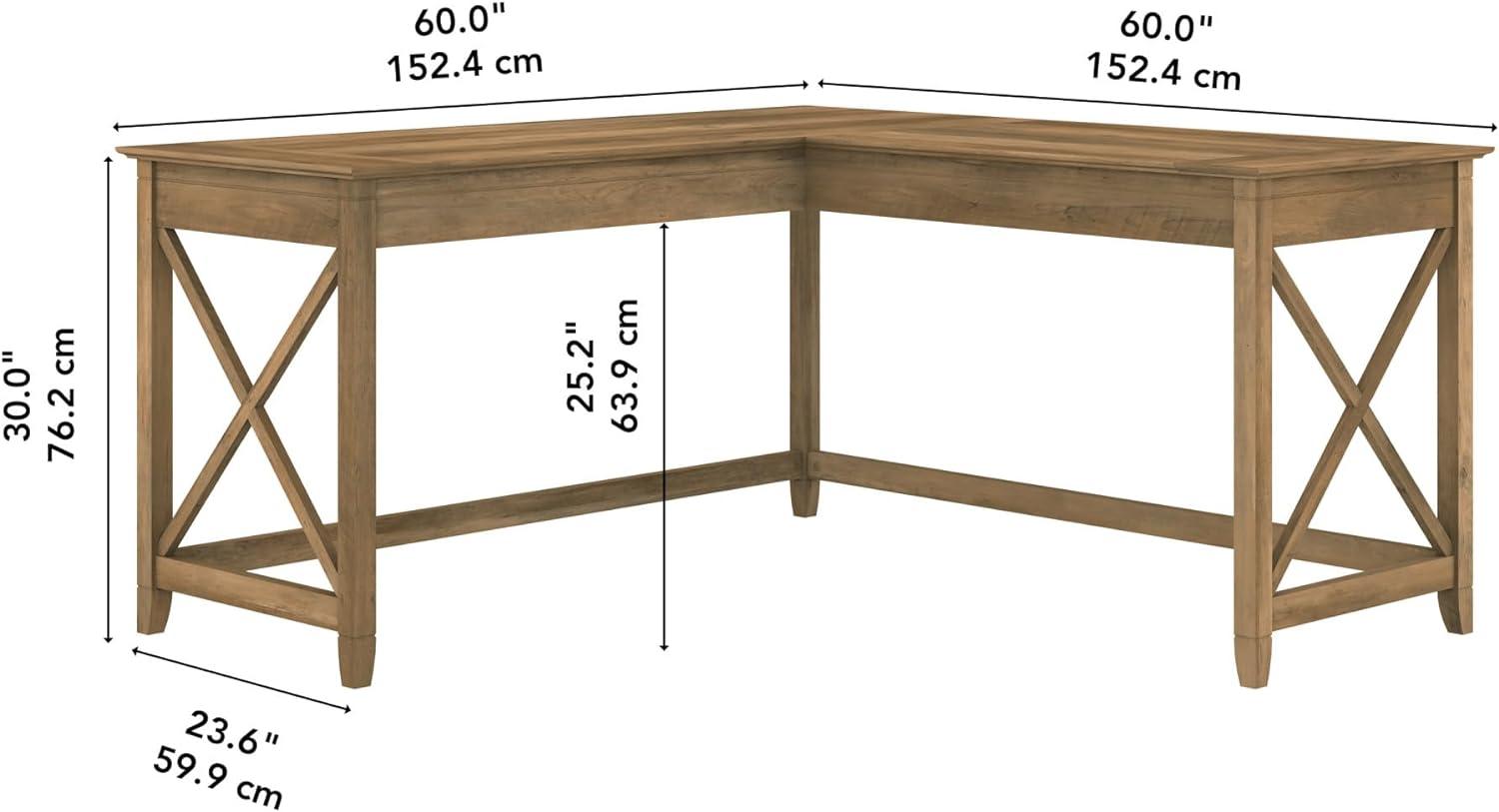 Aspen 60W L Shaped Desk