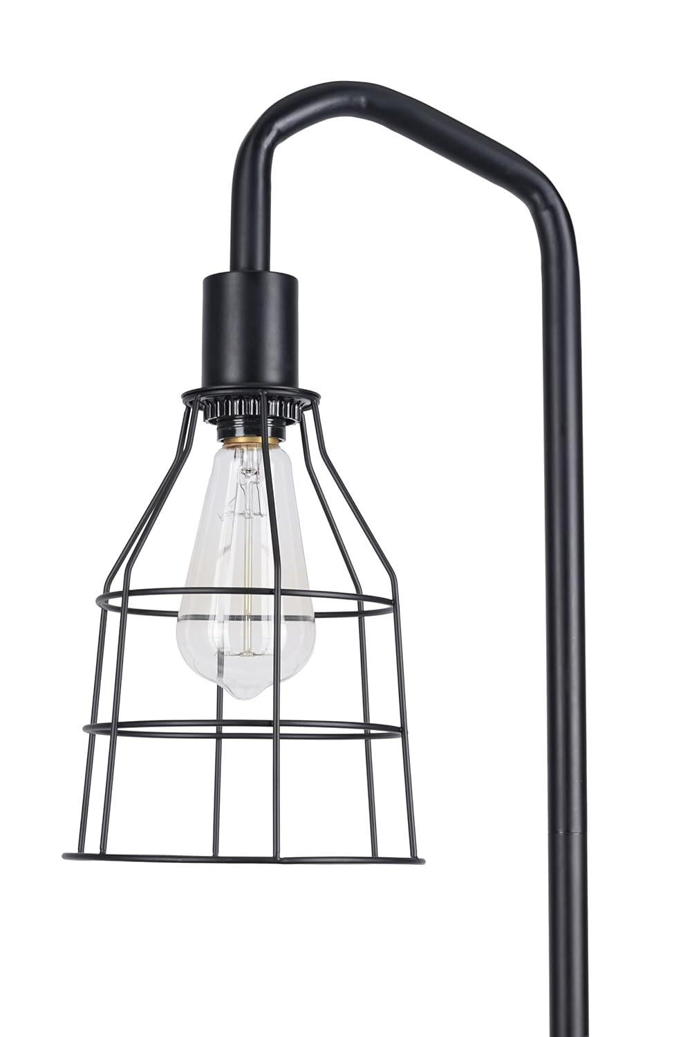 Catalina Lighting 60'' Black Arched Floor Lamp