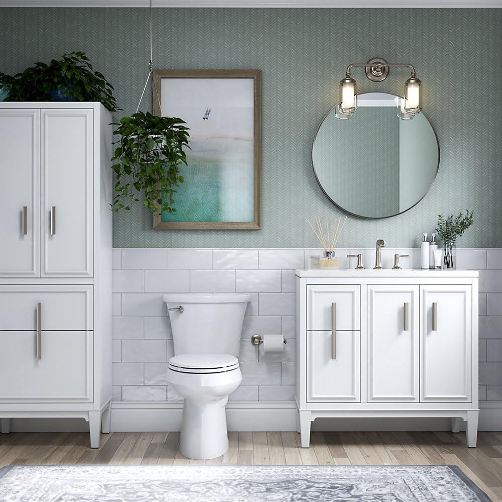 Essential Round Wall Mirror, Bathroom/Vanity Mirror with Frame