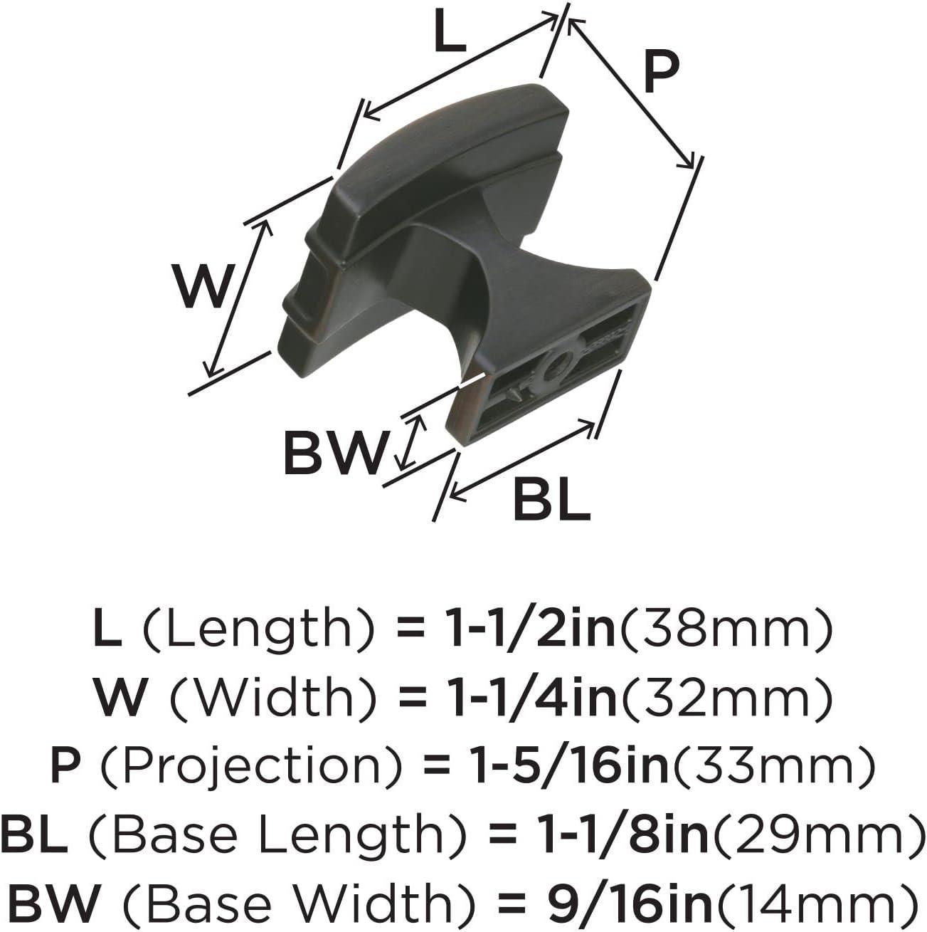 Davenport Rectangle Knob