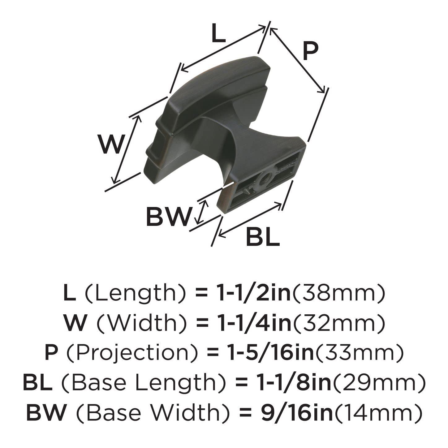 Davenport Rectangle Knob