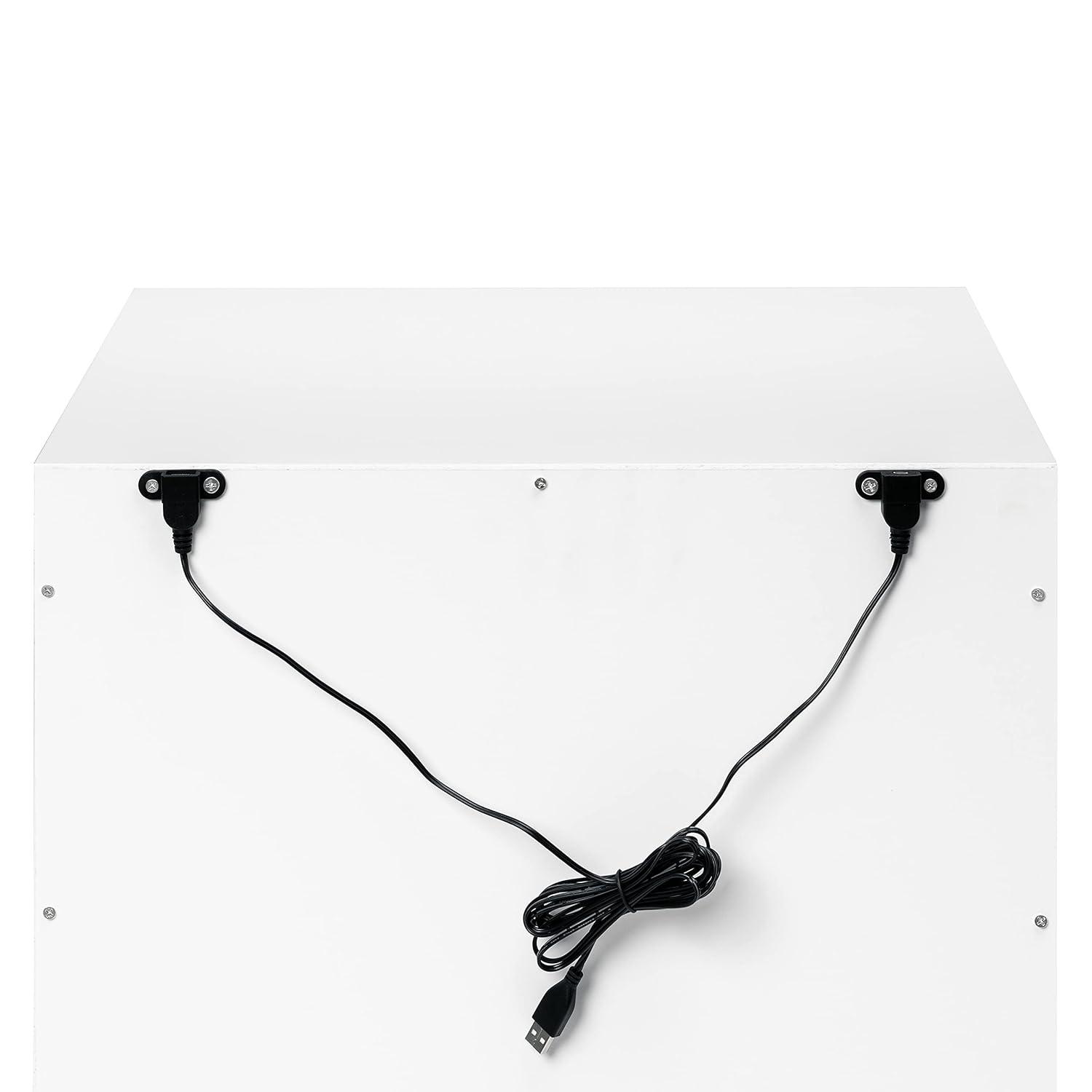 Hudson 1-Drawer Nightstand with USB Port