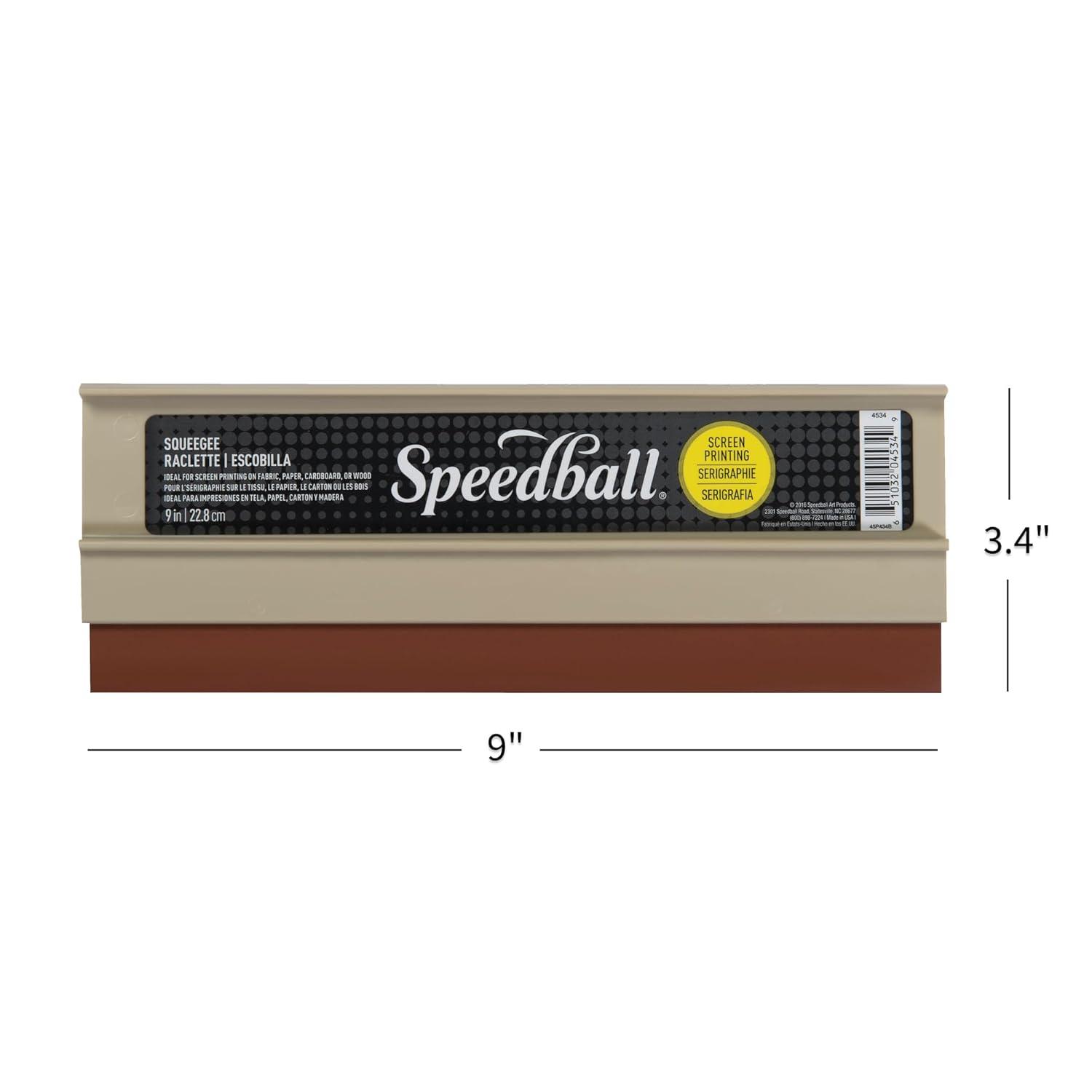 Beige Plastic 9-Inch Craft Fabric Squeegee