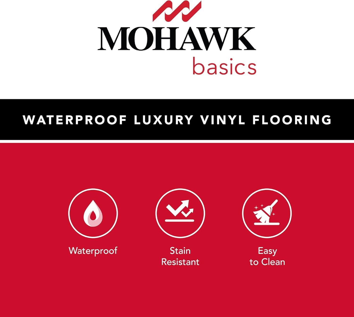 Mohawk Basics 7.5" x 52" x 2.5mm Vinyl Plank Flooring