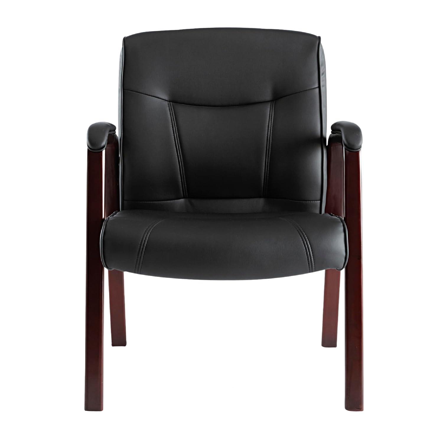 Alera® Waiting Room Chair with Wood Frame