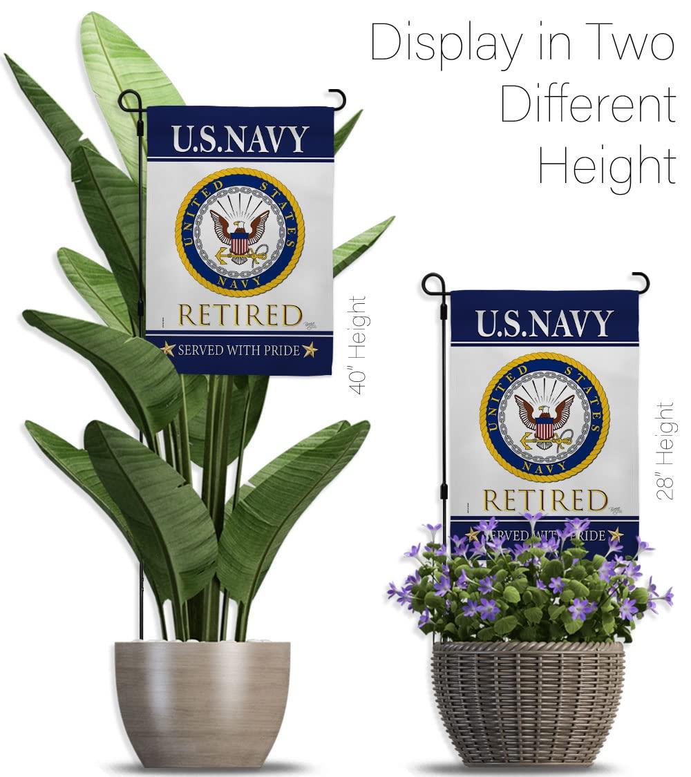 Breeze Decor Double Sided 18.5'' H x 13'' W Polyester Garden Flag