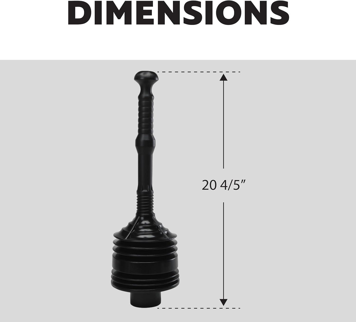 Plumb Craft by Waxman Heavy Duty Plunger, count per pack 1