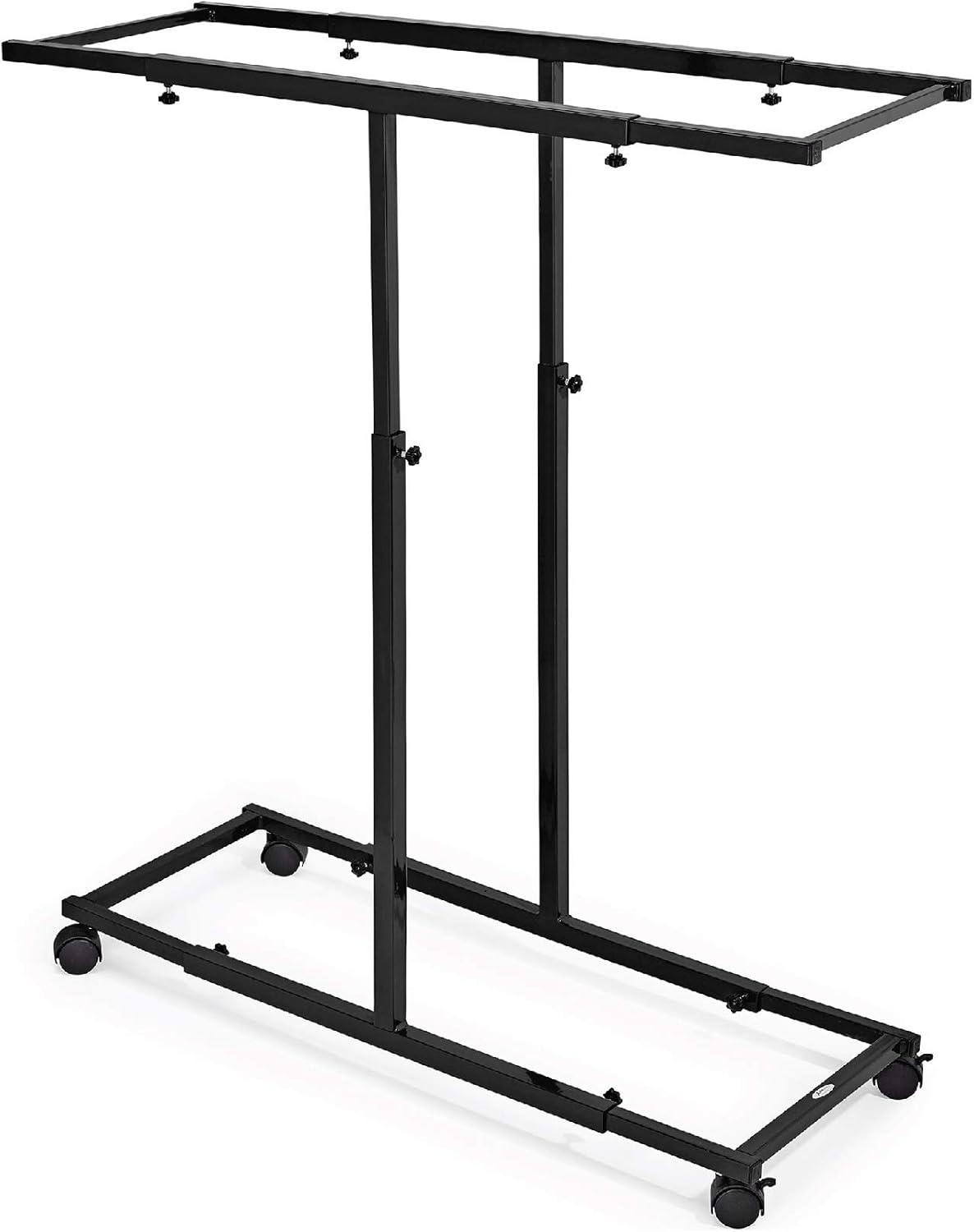 AdirOffice Mobile Blueprint Holder Vertical File Organizer for Hanging Files, Black