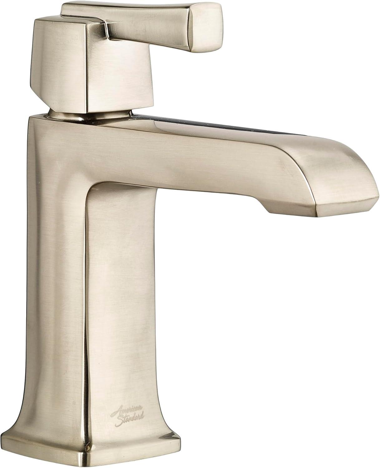 American Standard 7353101.243 Townsend Single Hole Bathroom Faucet with Single Handle, Brass, Matte Black