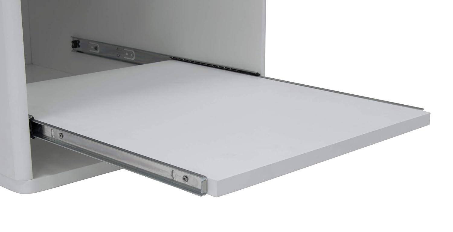 56.75'' x 23.75'' Sewing Table with Sewing Machine Platform