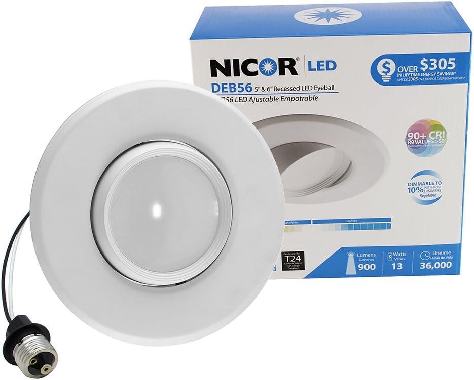 6'' LED Adjustable Recessed Trim