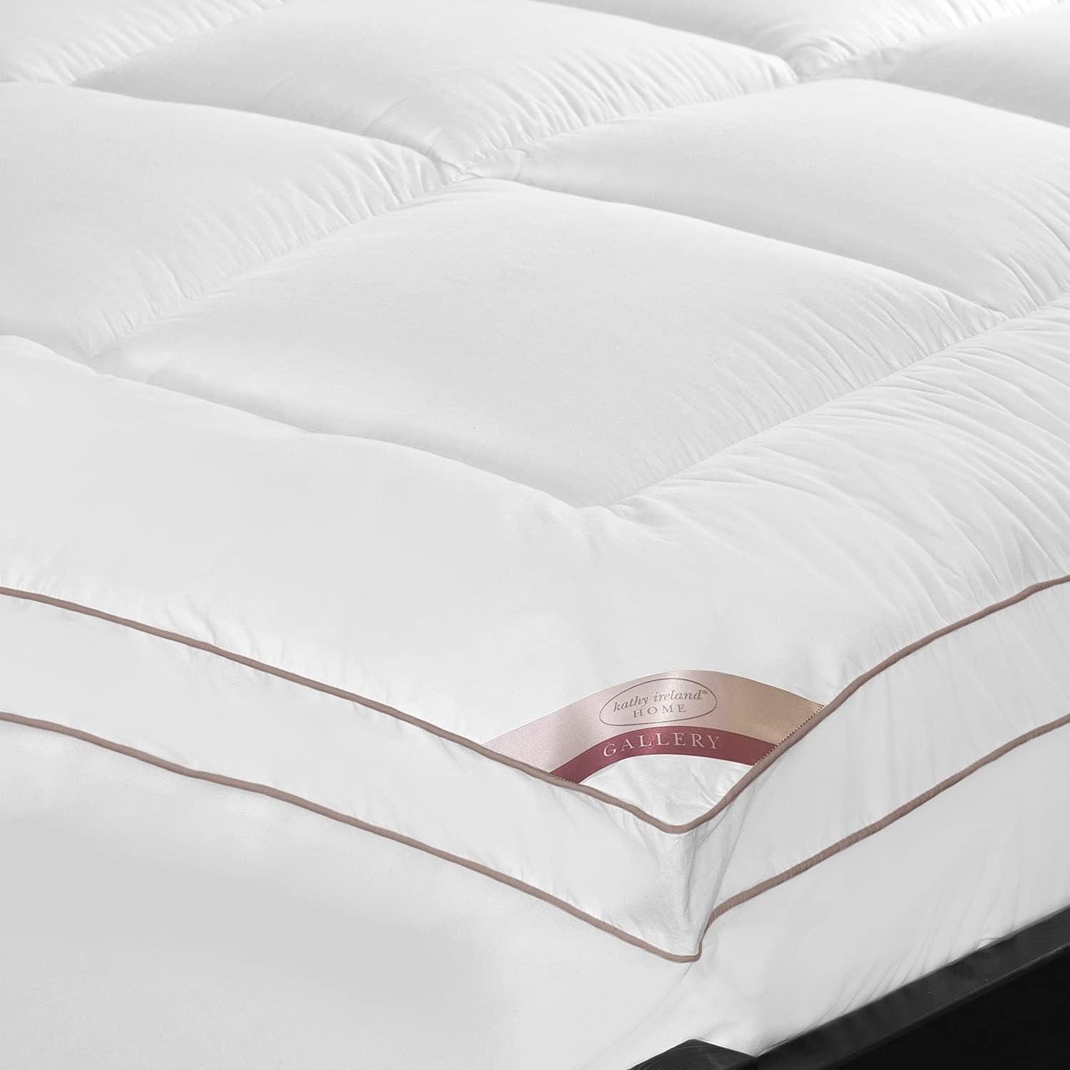 kathy ireland Home 233 Thread Count Mattress Topper