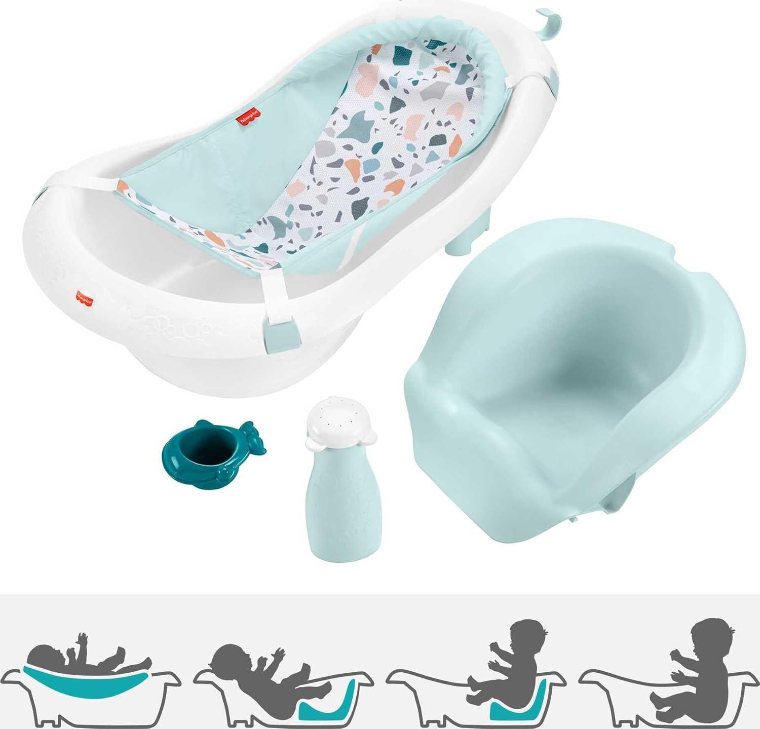 Fisher-Price 4-in-1 Sling 'n Seat Tub, Pacific Pebble