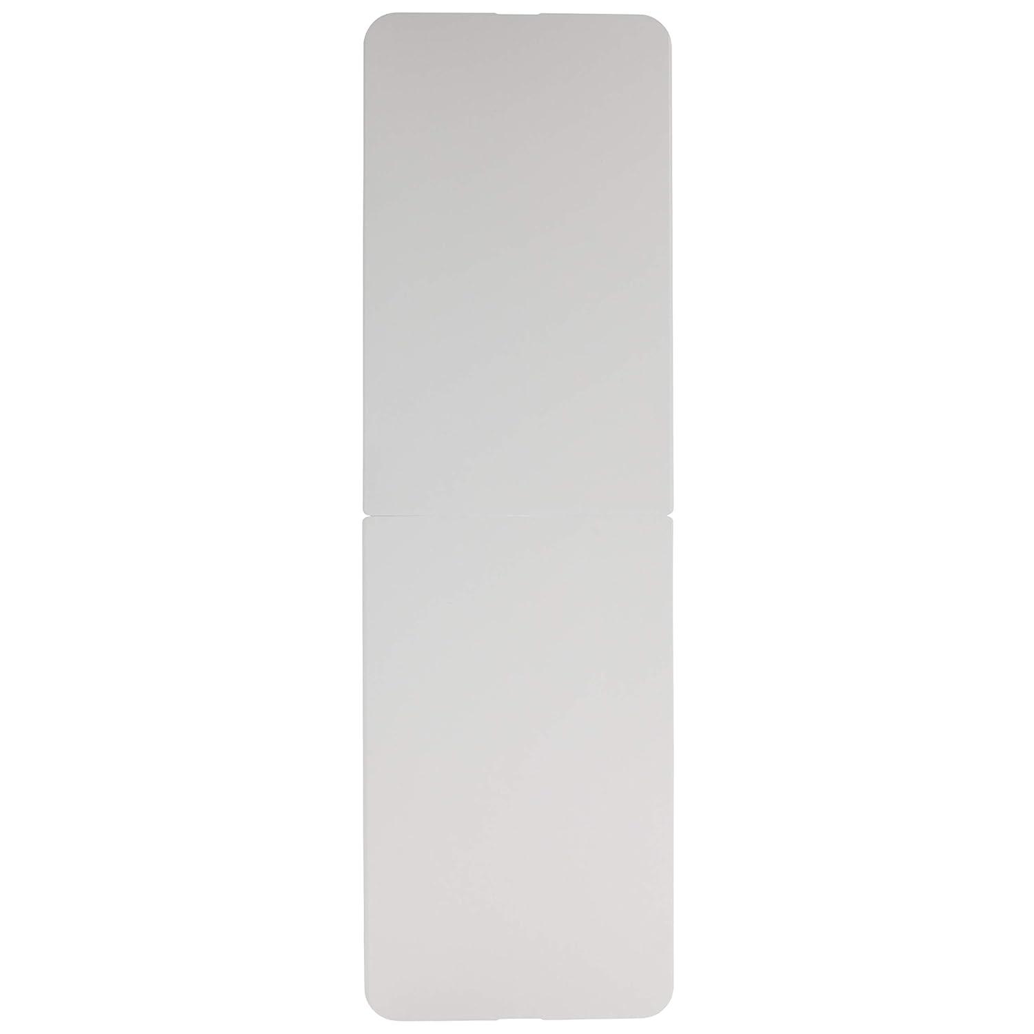 8-Foot Bi-Fold Plastic Banquet and Event Folding Table with Carrying Handle