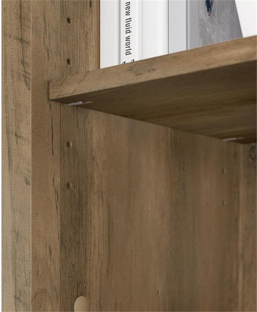 Red Barrel Studio® Khadesha Tall 5 Shelf Bookcase - Set Of 2