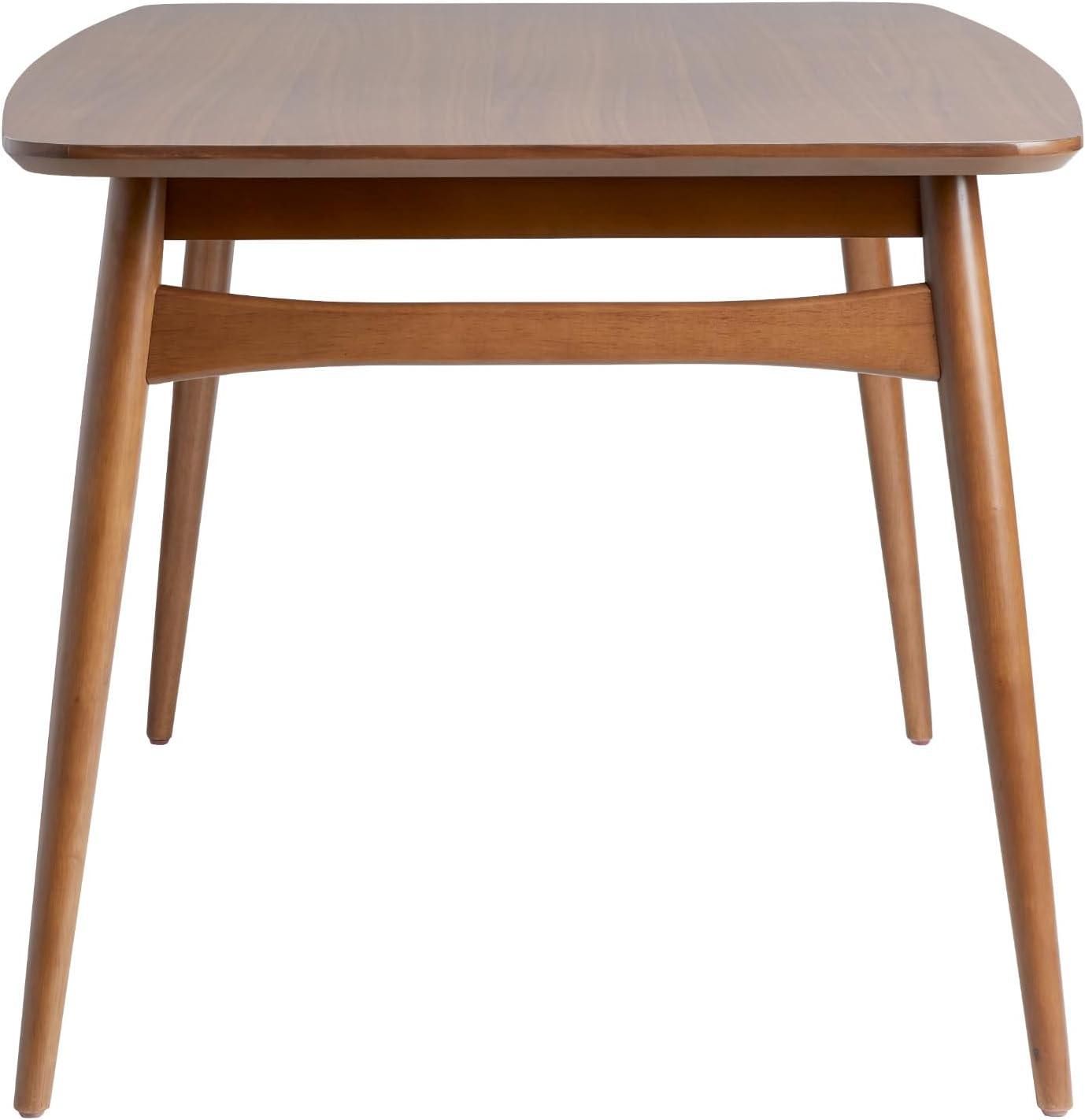 George Oliver Mid-Century 59" Modern Wood Tapered Legs Dining Table,kitchen table,dinning table