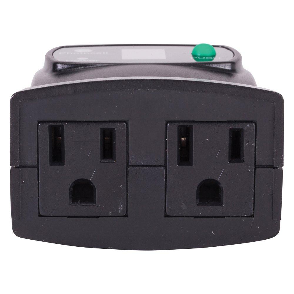 NSI Industries 654E Digital Timer With 2 Grounded Outlets-Outdoor