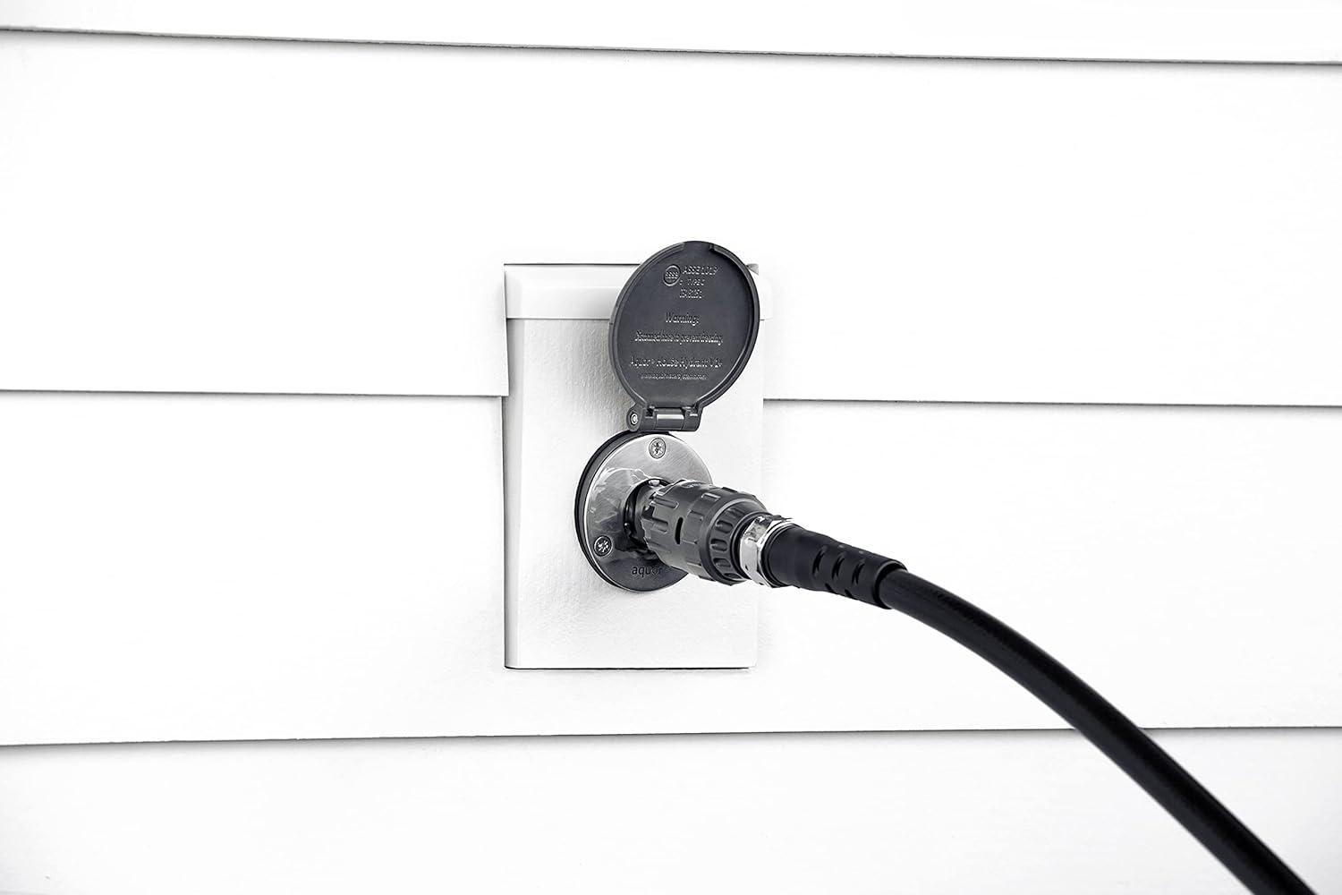 1/2 in. NPT inlet and 3/4 in. Hose Connector x 6 in. L House Hydrant V1+ Modern Outdoor Wall Faucet