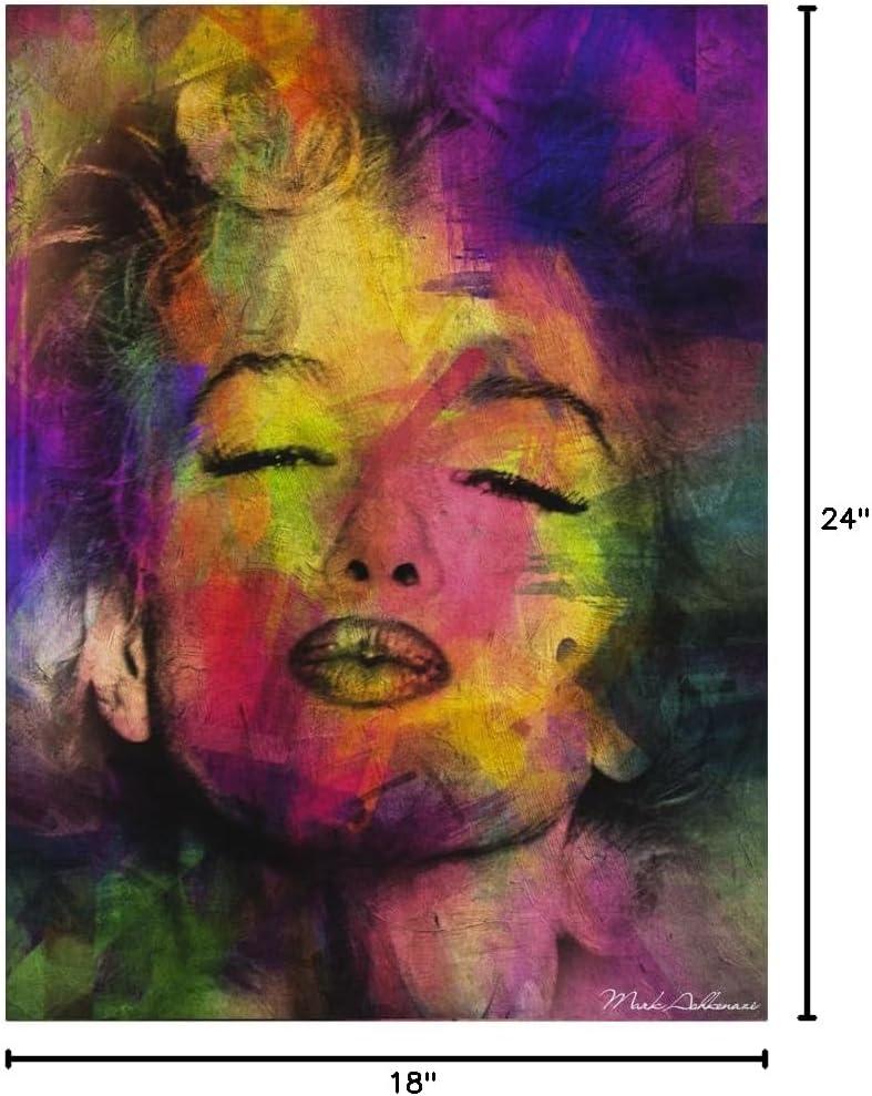 Trademark Fine Art -Mark Ashkenazi 'Marilyn Monroe VI' Canvas Art - 18''x24''