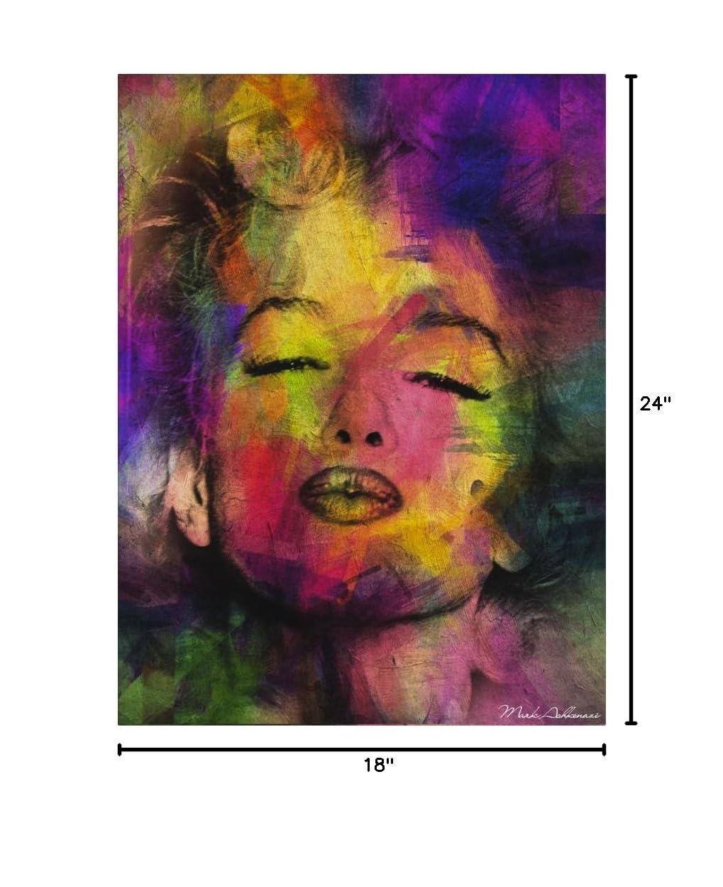 Trademark Fine Art -Mark Ashkenazi 'Marilyn Monroe VI' Canvas Art - 18''x24''