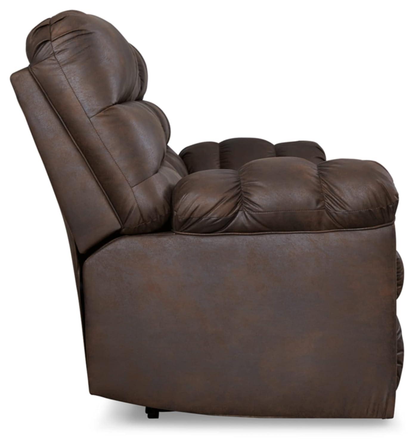 90" Pillow Top Arm Reclining Sofa