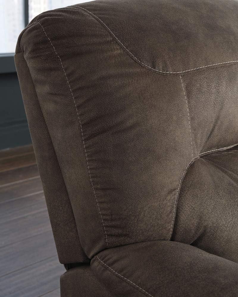 Signature Design by Ashley Bolzano Rocker Recliner in Coffee