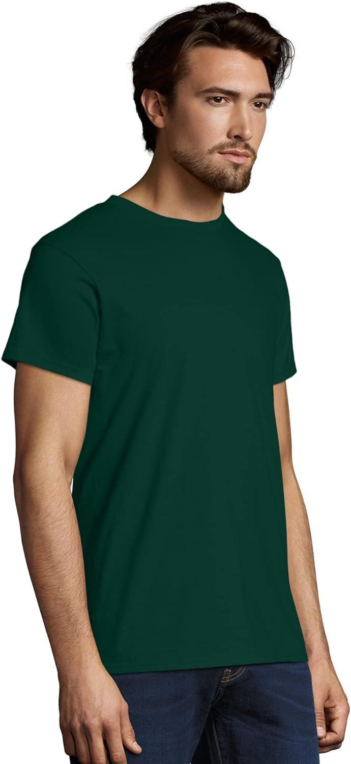 Hanes Short Sleeve T-Shirt 2-Pack Mens Perfect-T Tee Lightweight Cotton sz S-3XL