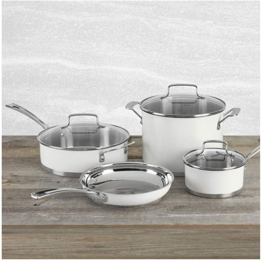 Cuisinart 11Pc Matte White Set