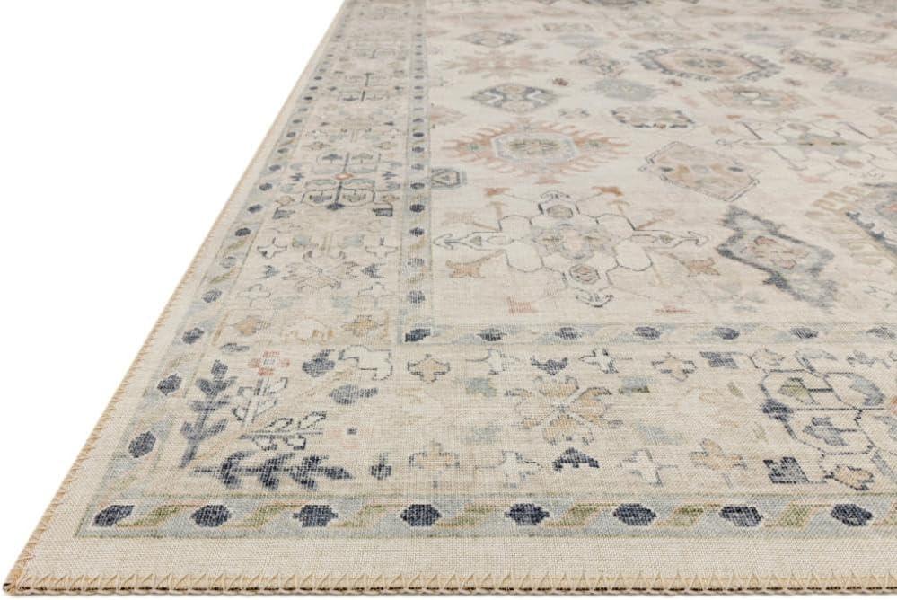 Loloi II Hathaway Printed Oriental Beige / Multi Area Rug