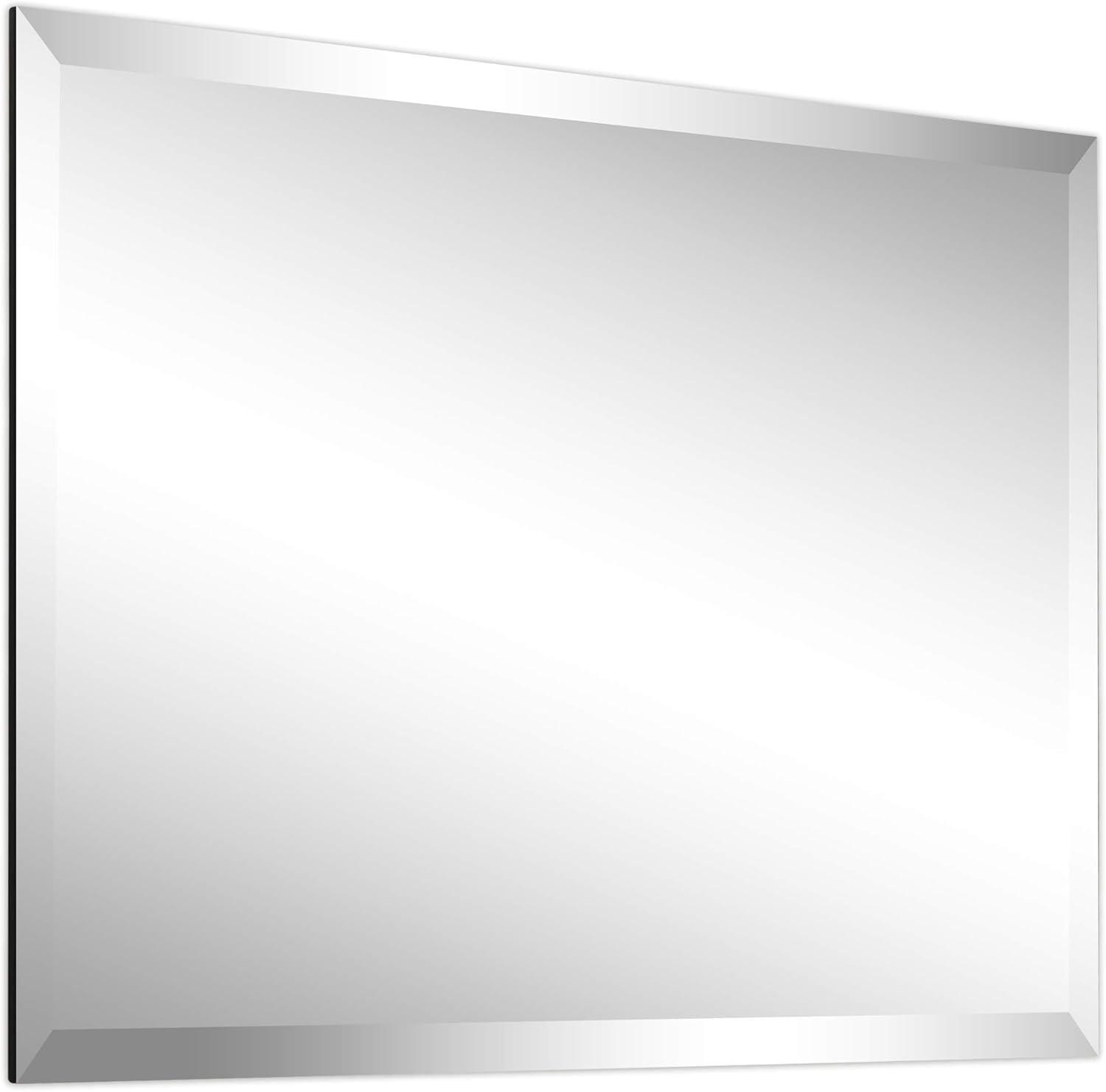 Empire Art Direct Frameless Beveled Prism Wall Mirror - Clear 20 in. x 0.39 in. x 30 in.