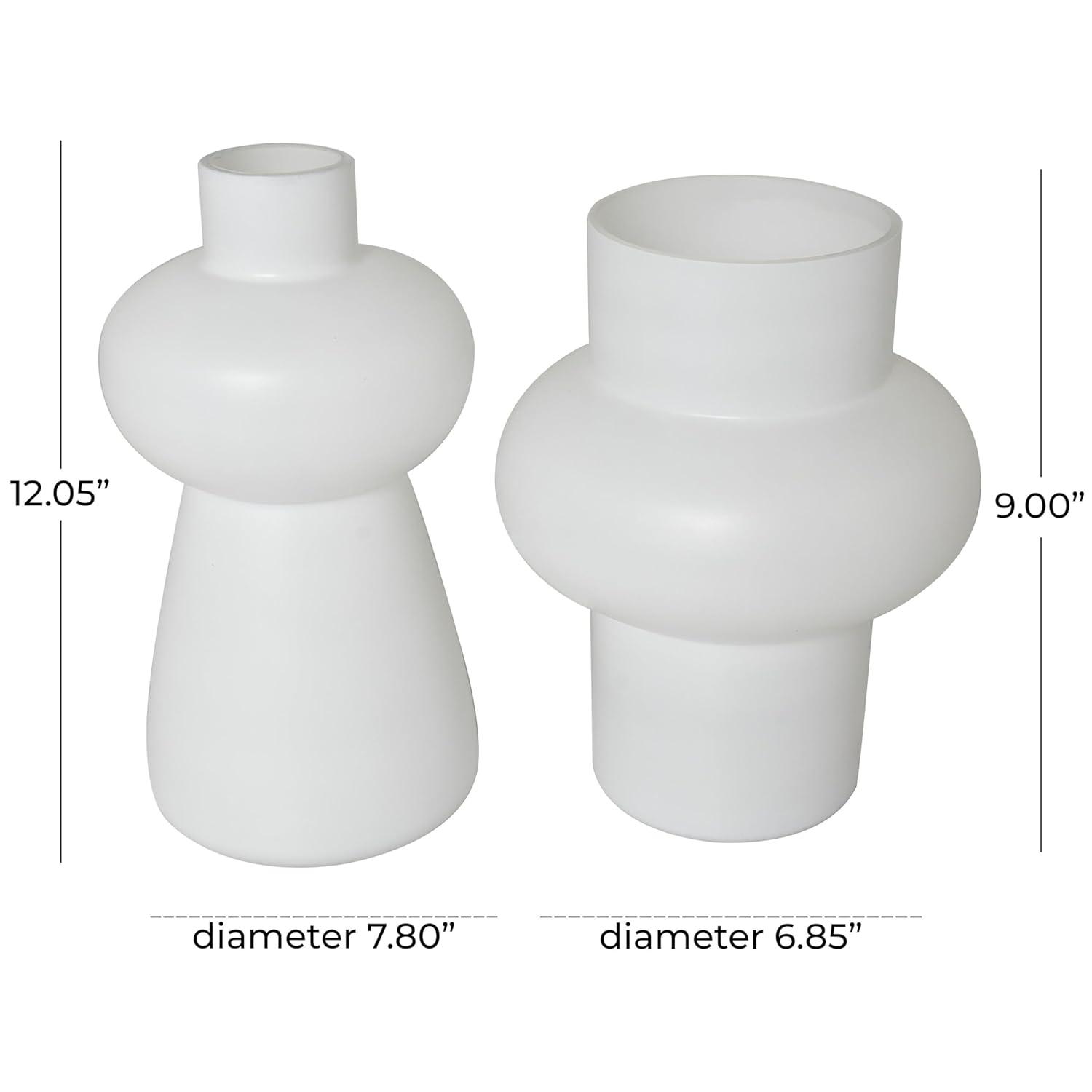 Mable 2-Piece Set Glass Table Vase