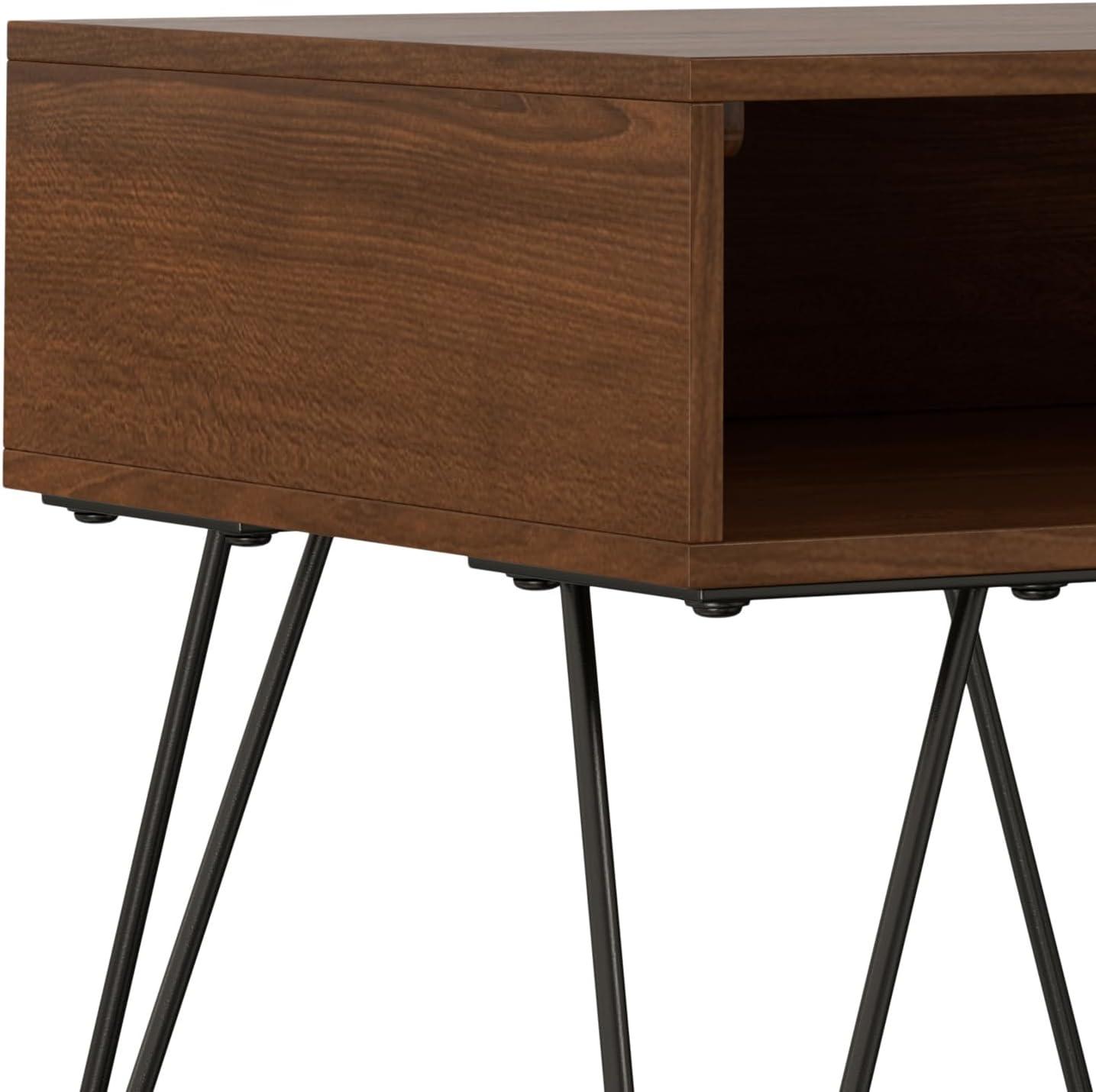 Hunter Solid Wood Top End Table