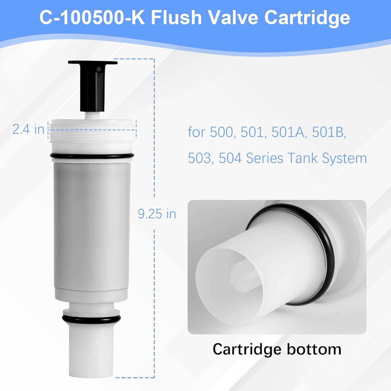 Flushmate Flush Valve Cartridge,Flushmate C-100500-KIT
