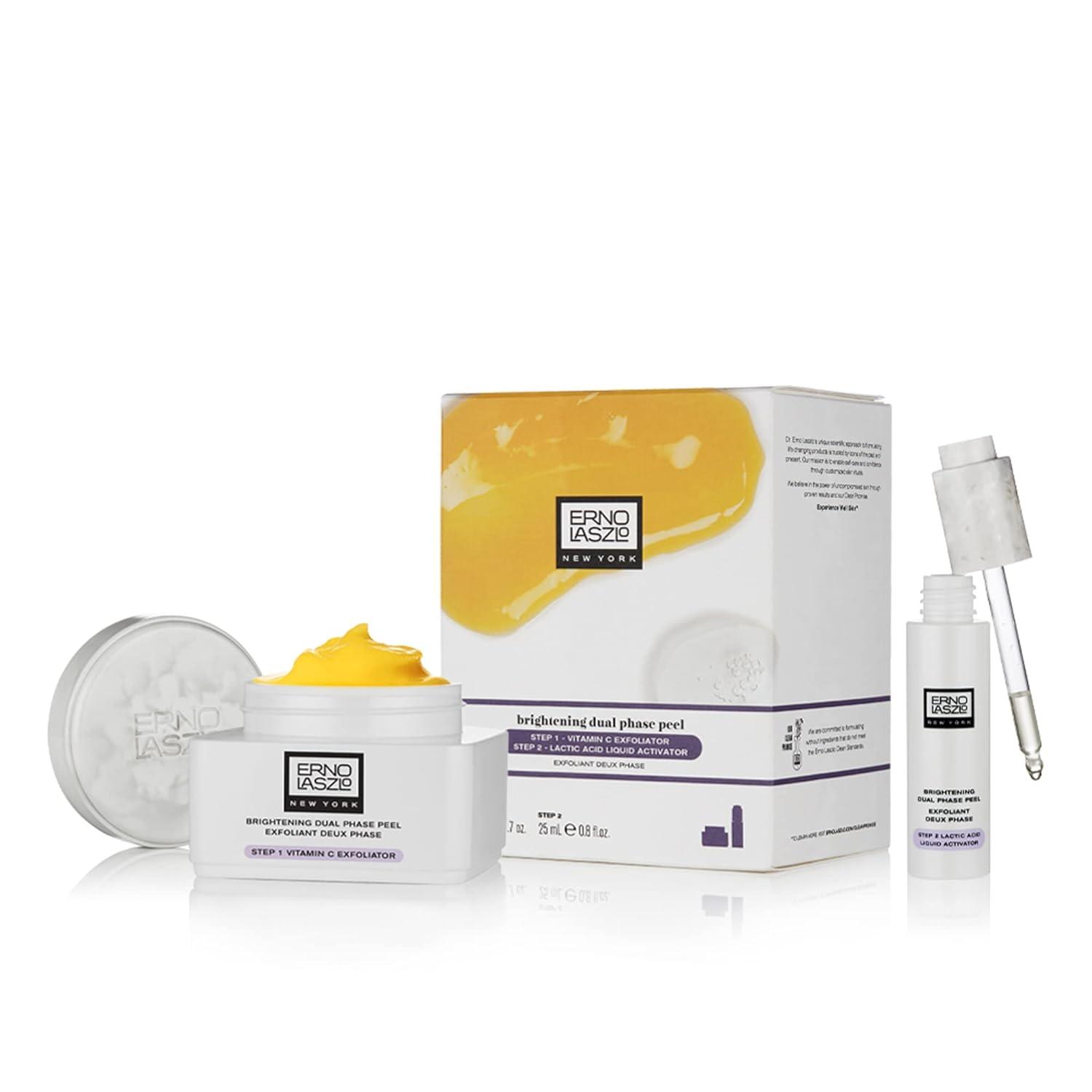 Erno Laszlo - Brightening Dual Phase Peel (Step 1 50ml/1.7oz + Step 2 25ml/0.8oz)(2phases)