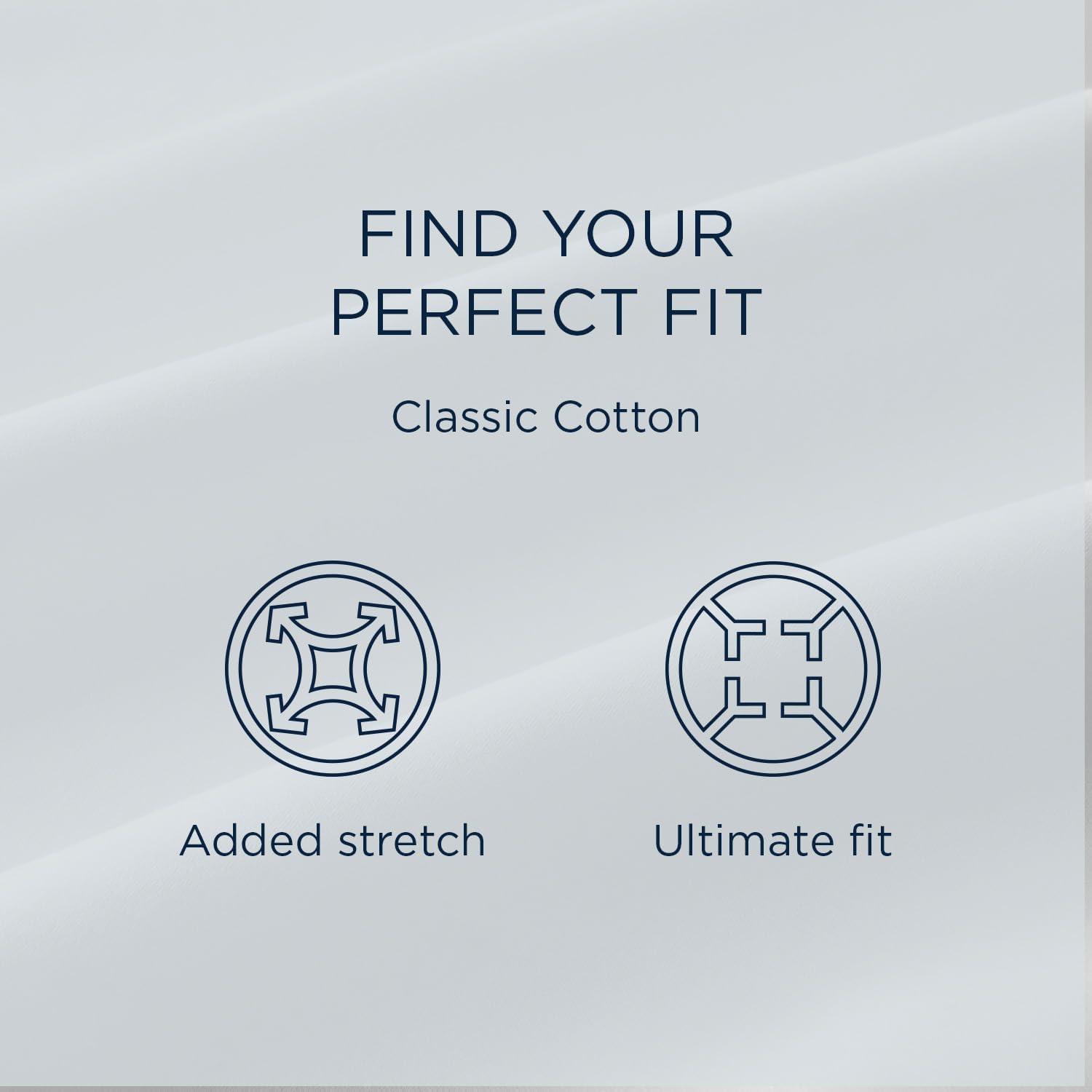 Tempur-Pedic Tempur-Classic Cotton Sheet Set Cool Gray, Twin, Adult