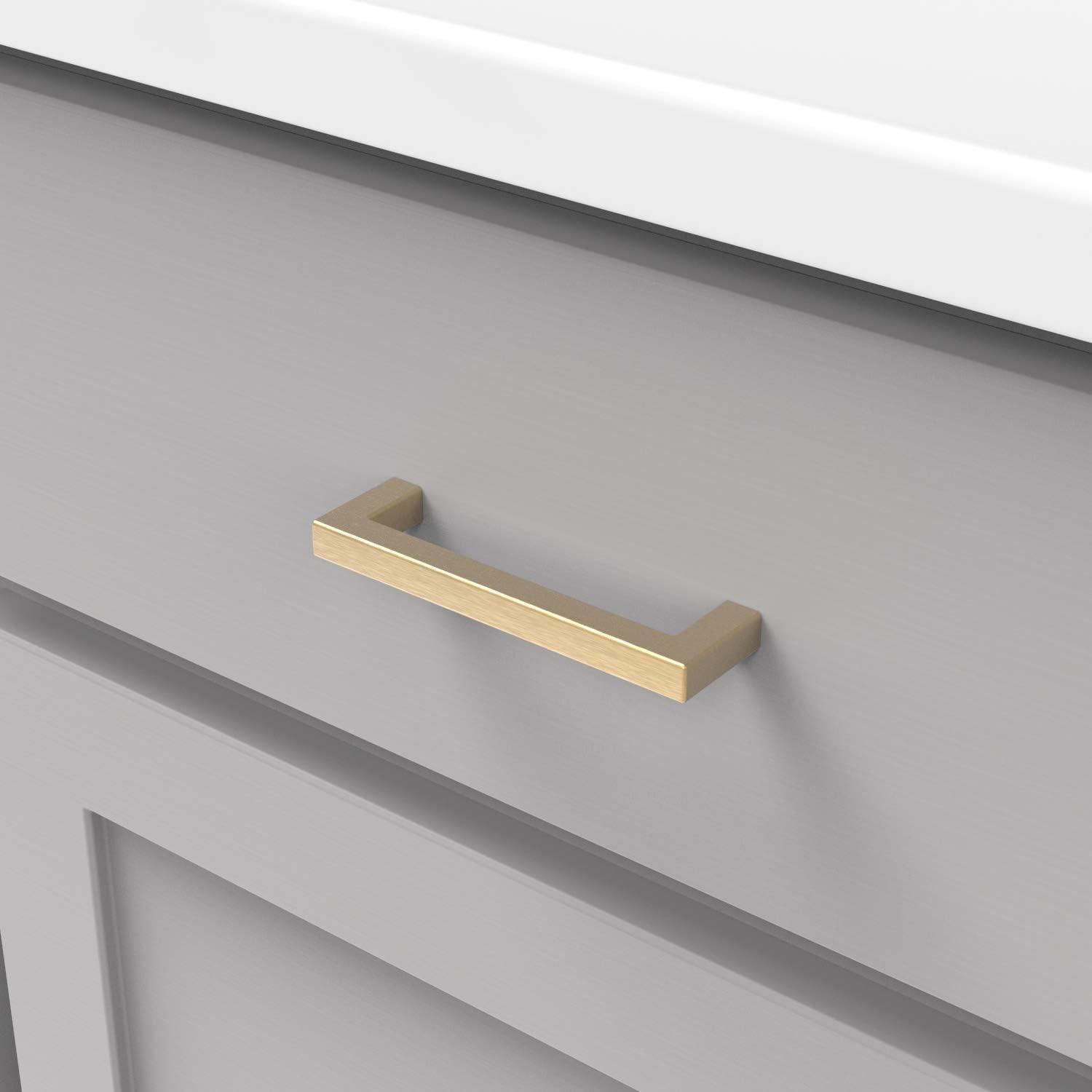 Skylight Kitchen Cabinet Handles, Solid Core Drawer Pulls for Cabinet Doors, 3-3/4" (96mm)