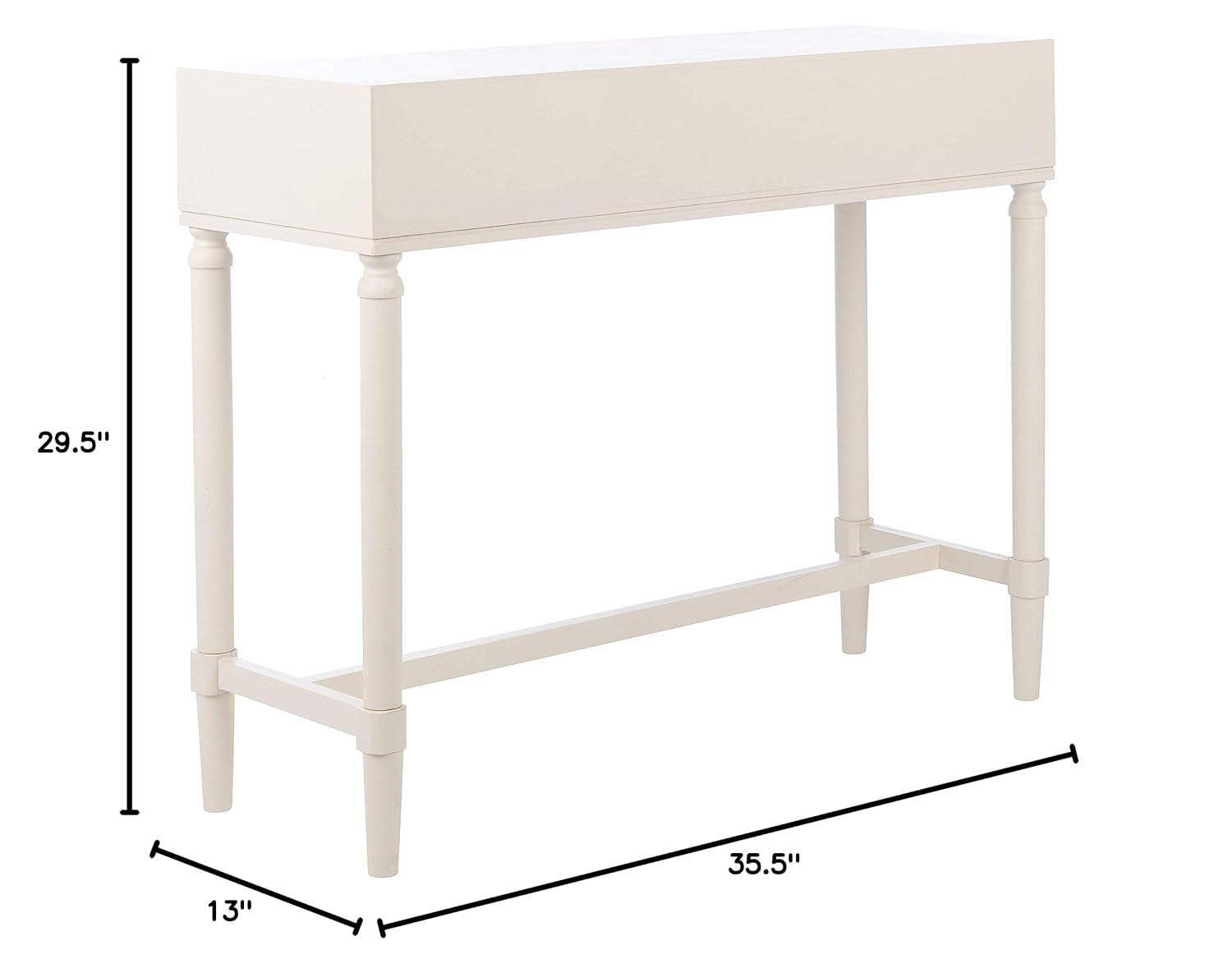 Estella 2 Drawer Console Table - CNS5731A - White - Safavieh