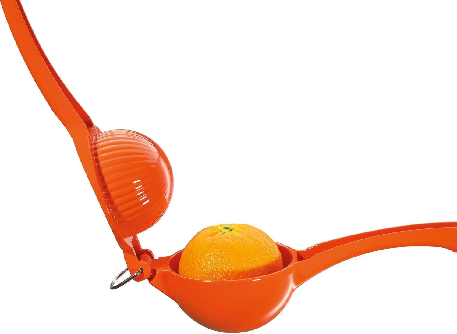 Cilio Aluminum Arancia Orange Squeezer, Orange