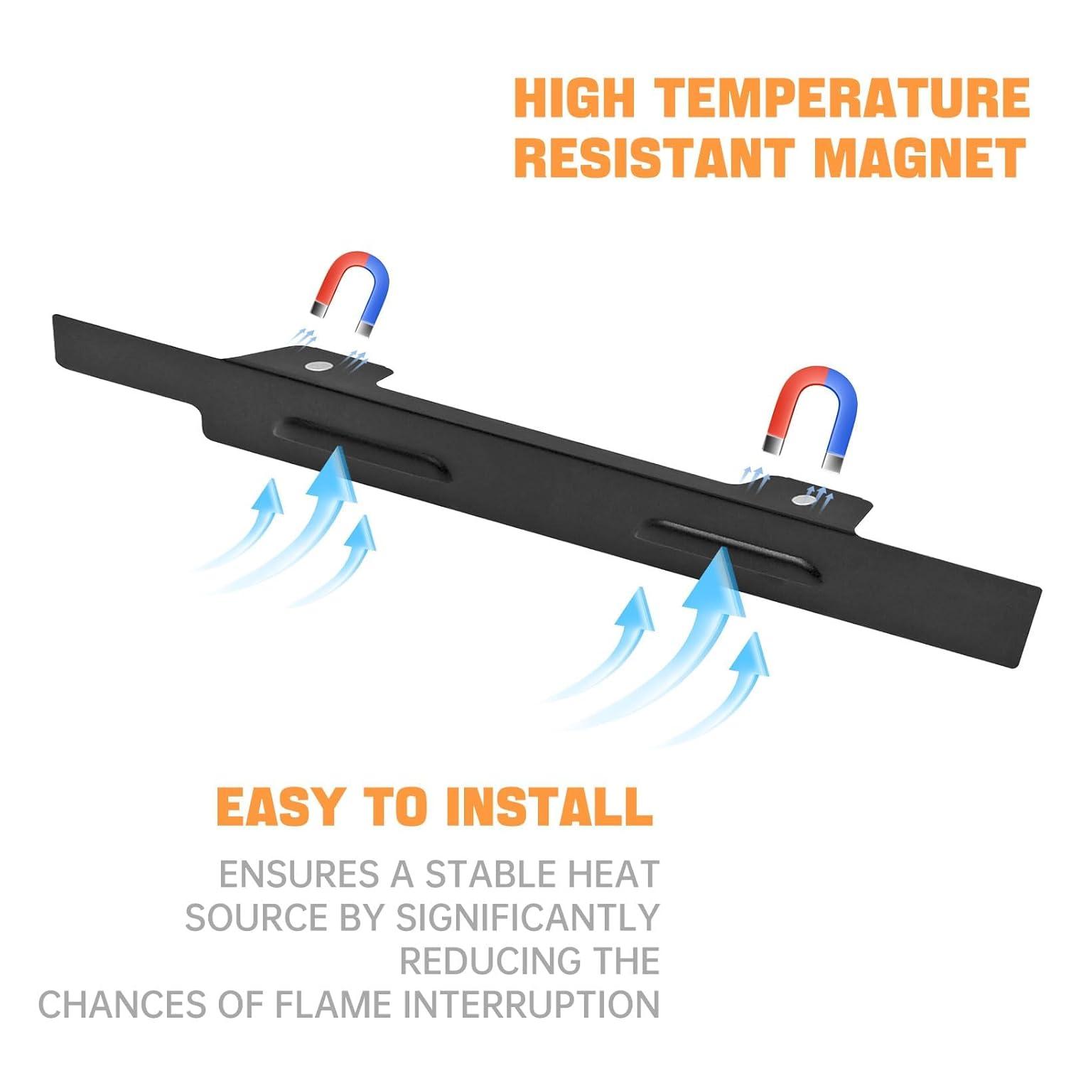 Upgradad Wind Guard for Blackstone 28 Inch Griddle,Blackstone Griddle Accessories Magnetic Stainless Steel for Blackstone Grill, GS-GD-D28