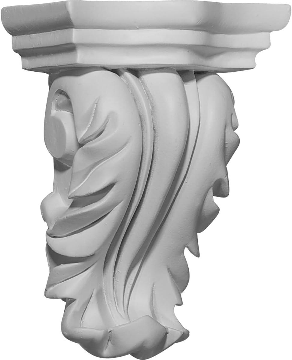 White Urethane Decorative Corbel 5.75" Height